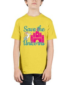 save the unicorns 389# - unicorn - Youth Tee Unisex