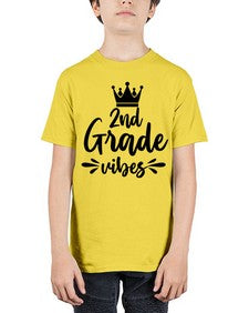 second Grade vibes 838# - second grade - Youth Tee Unisex