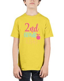 second grade design 811# - second grade - Youth Tee Unisex