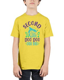 second grade doo doo 813# - second grade - Youth Tee Unisex