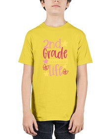 second grade life 825# - second grade - Youth Tee Unisex