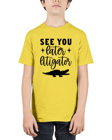 see you later litigator 1386# - lawyer - Youth Tee Unisex