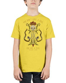skull 1069# - skull and bones - Youth Tee Unisex