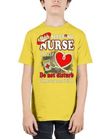 sleeping nurse 1402# - nurse - Youth Tee Unisex