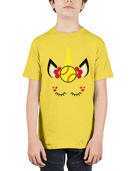 softball unicorn 400# - softball - Youth Tee Unisex
