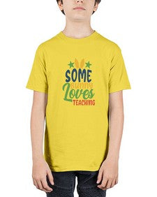 some bunny loves teaching Style 359# - teacher - Youth Tee Unisex