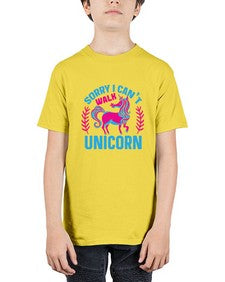 sorry i cant walk unicorn 409# - unicorn - Youth Tee Unisex