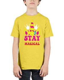stay magical 425# - unicorn - Youth Tee Unisex