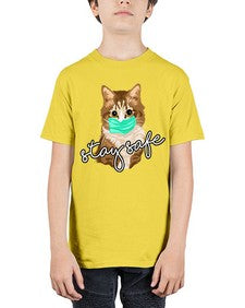 stay safe 1114# - art pop art - Youth Tee Unisex