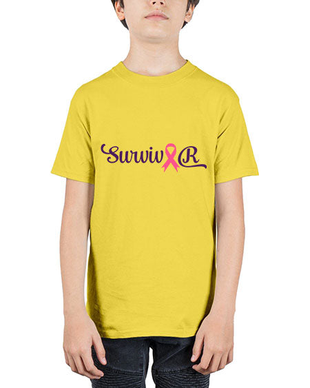 survivor 251# - breast cancer - Youth Tee Unisex
