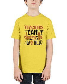 teachers ca change the world Style 389# - teacher - Youth Tee Unisex