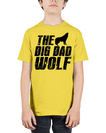 the big bad wolf - wolf - Youth Tee Unisex