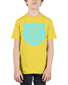 the entire cat popluation is my bestfriend - cats - Youth Tee Unisex