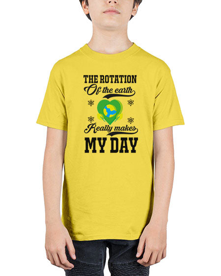the rotation of the earth really makes my day 13# - nature - Youth Tee Unisex