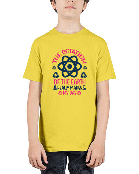 the rotation of the earth really makes my day 6# - nature - Youth Tee Unisex