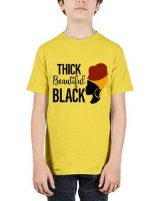 thick beautiful black Style 4# - black girls or women - Youth Tee Unisex