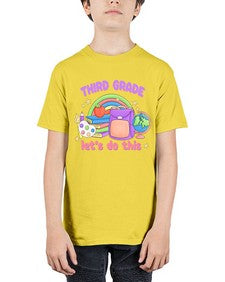 third Grade Lets Do This 964# - third grade - Youth Tee Unisex