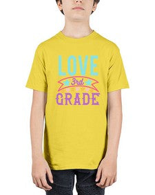 third Grade Love 968# - third grade - Youth Tee Unisex