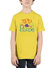 third grade asaurus 948# - third grade - Youth Tee Unisex