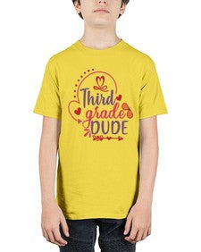 third grade dude 956# - third grade - Youth Tee Unisex