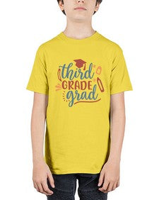 third grade grad 959# - third grade - Youth Tee Unisex