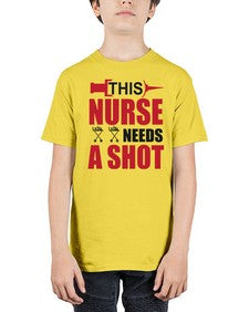 this nurse needs a shot 1559# - nurse - Youth Tee Unisex
