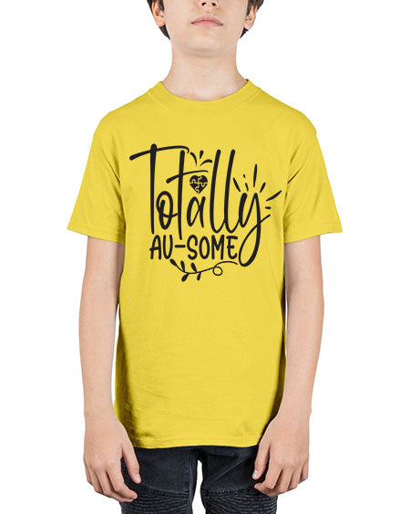 totally ausome Style 2# - autism - Youth Tee Unisex