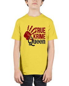 true krime queen 1190# - true crime - Youth Tee Unisex
