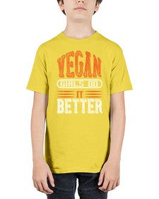 vegan girls do it better 452# - vegan - Youth Tee Unisex