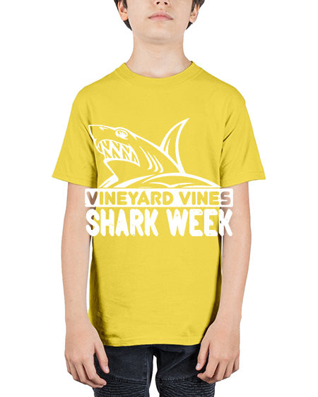vineyard vines Shark Week Style 8# - shark-fish - Youth Tee Unisex