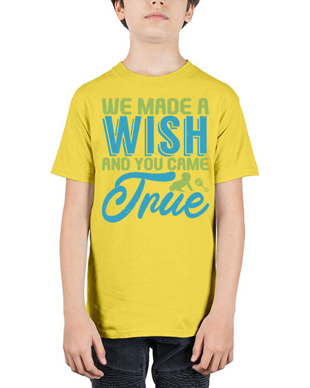 we made a wish and you can true Style 234# - baby - Youth Tee Unisex
