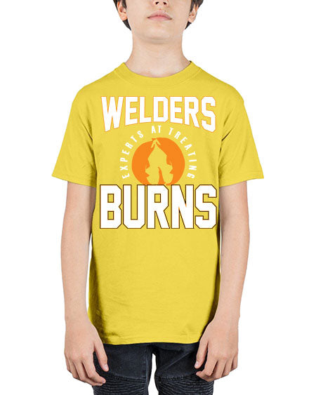 welders experts at treating burns 1625# - welder - Youth Tee Unisex