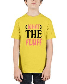 what the fluff 1245# - sassy - Youth Tee Unisex