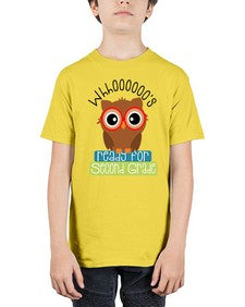 whooos ready for second grade 1007# - second grade - Youth Tee Unisex