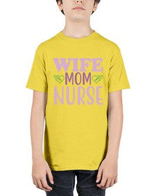 wife mom nurse 1641# - nurse - Youth Tee Unisex