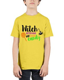 witchbetterhavecandy 12# - witch - Youth Tee Unisex