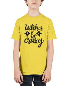 witches be crazy 9# - witch - Youth Tee Unisex
