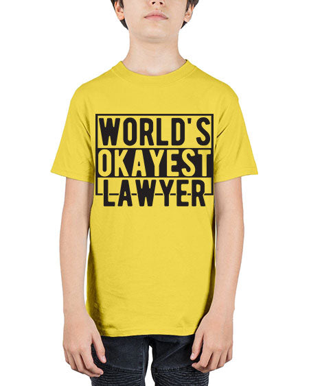 worlds okayest lawyer 1662# - lawyer - Youth Tee Unisex