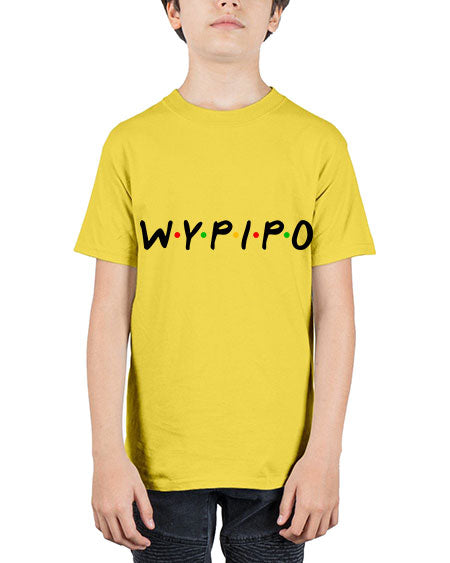 wypipo 7# - black words and phrases - Youth Tee Unisex