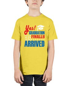 yes graduation has finally 1015# - graduation - Youth Tee Unisex