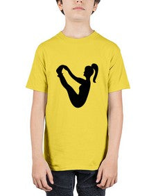 yoga pose  633# - yoga - Youth Tee Unisex