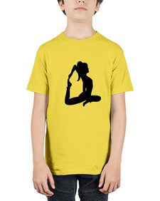 yoga pose  641# - yoga - Youth Tee Unisex