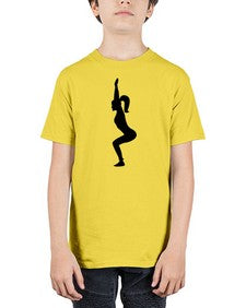yoga pose  642# - yoga - Youth Tee Unisex