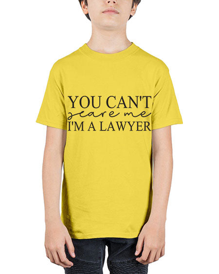 you cant scare me im a lawyer 1678# - lawyer - Youth Tee Unisex