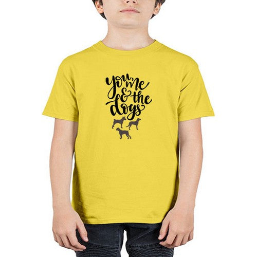 you me and the dogs 254# - dogs - Youth Tee Unisex