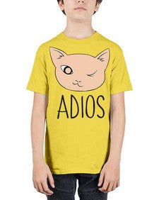 Adios - cats - Youth Tee Unisex