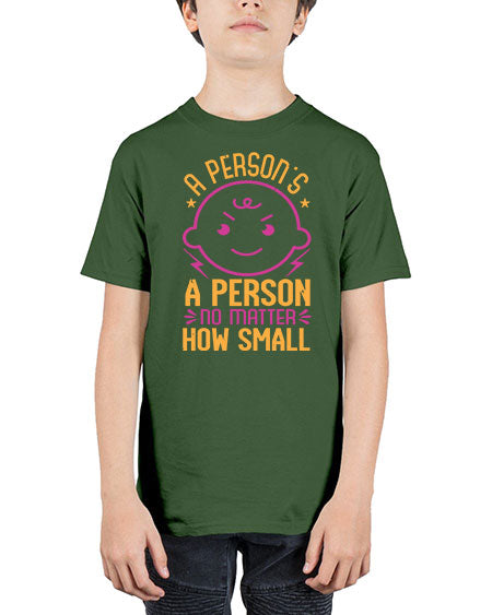 A person is a person no matter how small Style 13# - baby shower - Youth Tee Unisex