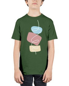 Abstract Shape 208# - art pop art - Youth Tee Unisex