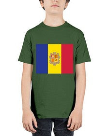 Andorra 325# - world flags - Youth Tee Unisex