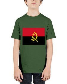 Angola 329# - world flags - Youth Tee Unisex